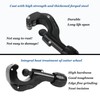 Decohomeforu 2 Pcs Tube Cutter Set, Aluminum Alloy Pipe Cutter