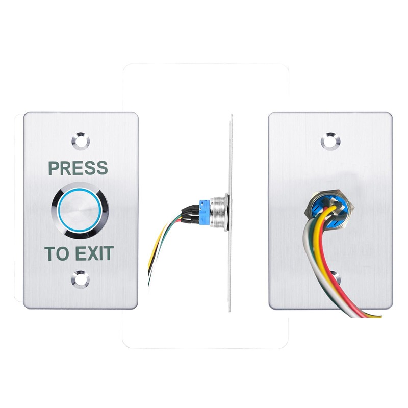 Push to Exit Button，12V DC Push to Exit Switch with