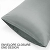 sourcing map Pillowcase Set Silk Satin Pillow Cases for Hair