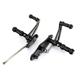 SFriding Forward Controls for Kawasaki Vulcan 800 VN800 VN800A VN800B VN800E 1995-2006 Foot Pegs Black