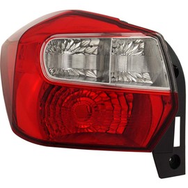 CarLights360: For Subaru XV Crosstrek Tail Light Assembly 2013 14 15 16 2017 Driver Side | DOT Certified | SU2818104 | 84912FJ070