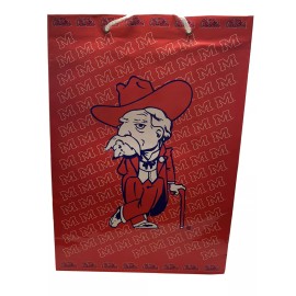 Ole Miss Mississippi Rebels Col Reb Very Rare XL Gift Bag Set Lot Of 6 Brand New