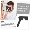 Healeved 1pc Blindfold Glasses Black Eye Exam Tool Eye Occluder