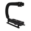 PULUZ U C Shape Video Action Stabilizing Handle Grip ABS