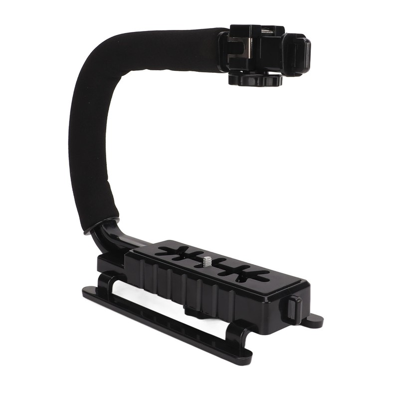 PULUZ U C Shape Video Action Stabilizing Handle Grip ABS