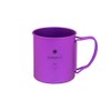 Snow Peak Ti Single Wall 450 Cup Purple - Lightweight