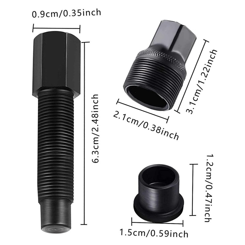 HBW Crank Puller, Bike Crank Removal Tool, Bicycle Repair and