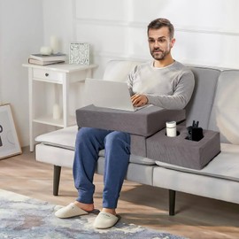 Reading Pillow for Gaming, Laptop Pillow for Adult, Memory Foam Gaming Pillow for Reading, Working, Playing Steam Deck Switch or Sitting in Bed Floor Sofa