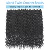 9 Packs Senegalese Twist Crochet Hair with Curly Ends Boho
