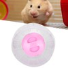 Pet Golden Hamsters Exercise Ball Toy Running Machine Transparent Jogging