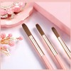3Pcs Pinceles para Uñas Acrílicas, Brochas Acrílicas Para Uñas, Cepillos