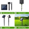Ousam Led Solar LED Strip Lights Outdoor Waterproof 19.6FT 180