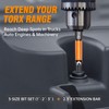 JOSQNNIA Security Torx Bit Set, Torx Bit Set 36-Piece T5-T40