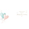 Piccadilly Greetings Anniversary Card, On Your Anniversary With Love -