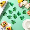 Pack of 80 Edible Tropical Turtle Leaves Cupcake Toppers, Edible