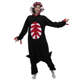 SimZoo Adult Animal Onesie Pajamas, Men and Women's Spider Monster Animal Cosplay Costume Sleepwear, One-Piece Unisex Homewear X-Large