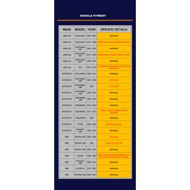 DAMAIAUTOMALL Front Drilled Discs Rotors Brakes Pads for Chevy Suburban 1500 GMC Yukon XL Kit