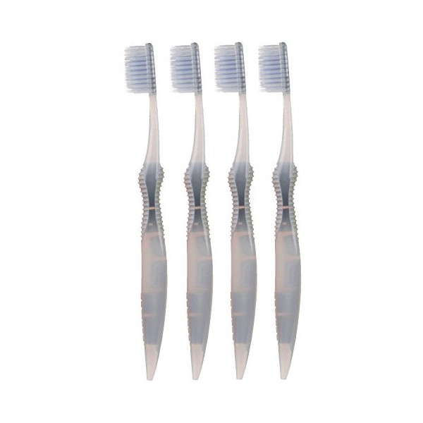 Sofresh Flossing Toothbrush - Adult Size | Your Choice of Color (4, Grey) by SoFresh
