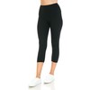 Leggings Depot Women's 3" Waistband Yoga High Waisted Solid Leggings