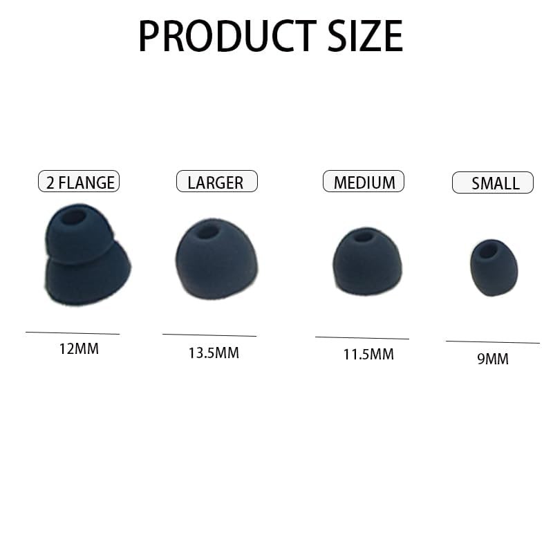 Replacement Eartips for Powerbeats Pro Beats Wireless Earphone Earbuds, 4