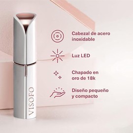 Depiladora Facial para Mujeres - Afeitadora Elctrica, Pequeas Herramientas de Dermaplaning, Epiladora Recortadora Facial, Afeitadoras Dermaplane,...  