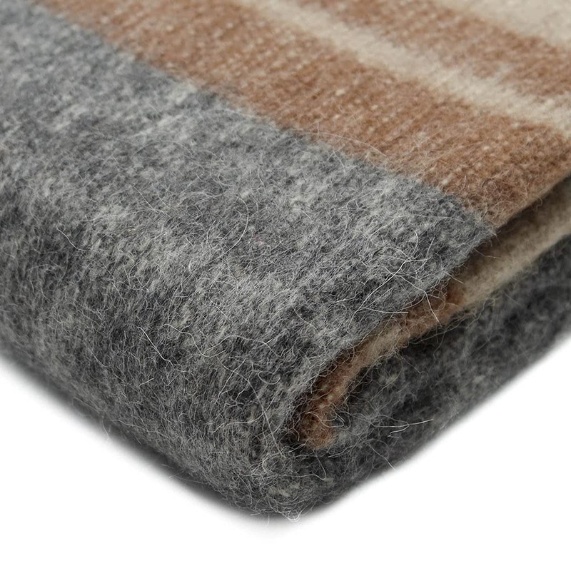 Special Alpaca Wool Cherokee Style Blanket Throw