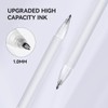 Arrtx White Gel Pen set, 1mm Gelly Roll Gel Ink