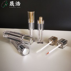 8ml Square Clear Lip Gloss/Lipstick Empty Container for DIY Packaging (In Stock) Clear Eyeliner Bottle 30ea