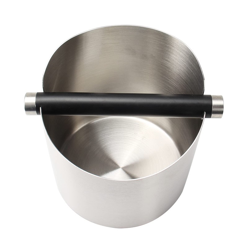 DIBTSA Coffee Knock Box, Espresso Knock Box Stainless Steel Espresso