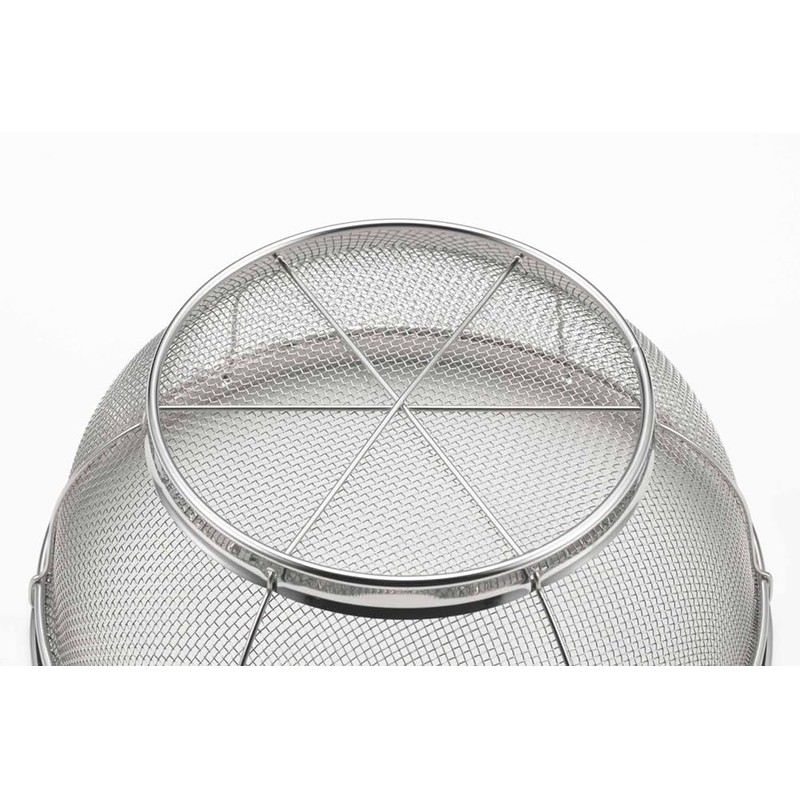 Yoshikawa SH8614 Mizulead II Deep Colander, Silver, 11.0 inches (28
