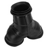 Carburetor Intake Manifold Dual Intake Boot Adaptor Rubber Replacement for