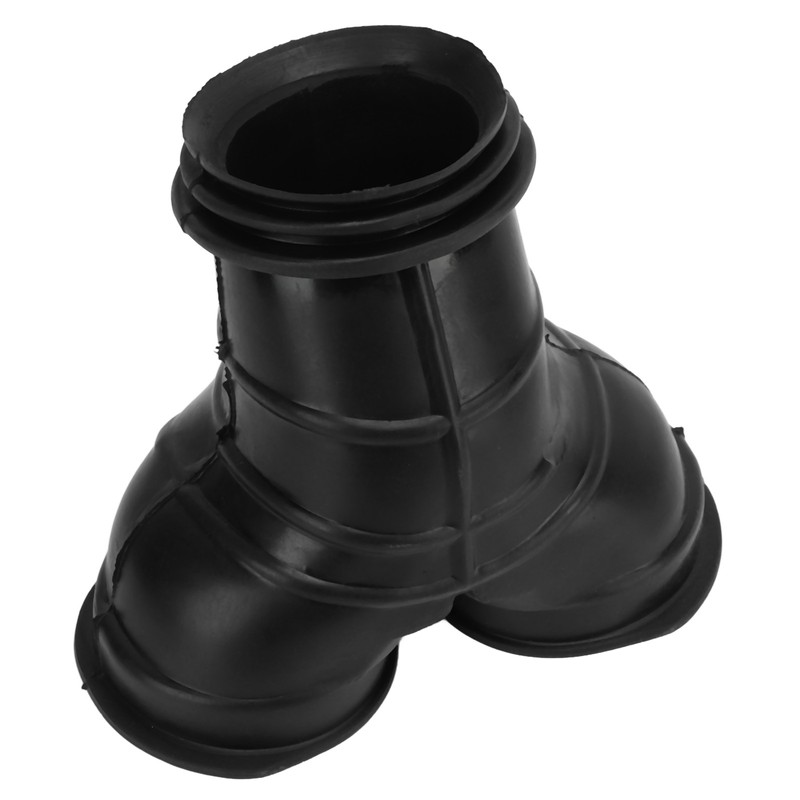 Carburetor Intake Manifold Dual Intake Boot Adaptor Rubber Replacement for