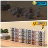 Leadiy Wall Display Shelves, Acrylic Floating Shelves for Mini Toys,