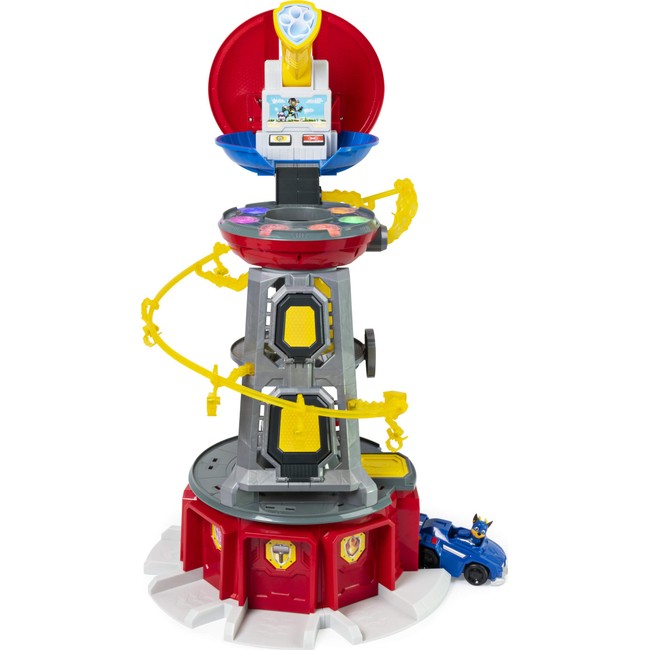 PAW Patrol, Mighty Pups Super PAWs Lookout Tower Playset with Lights and Sounds, for Ages 3 and Up