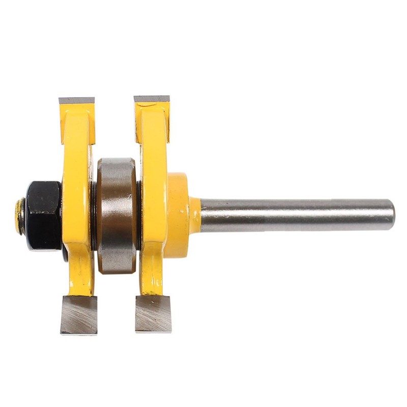 zmart Tan & Groove Router Bit 3 Tooth T Shape