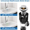 GUOYOU Siphon Sink Kit, Sink Drain Fitting Kit with Flexible