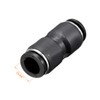 sourcing map Plastic Straight Union Push to Connect Tube Fitting