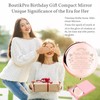 boutikpro Birthday Gifts for Women Makeup Mirror 10th-85th Birthday Gifts