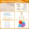 Gersoniel 6 Sets Fall Paint by Numbers Kit for Adults,