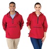 Charles River Apparel womens Pack-n-go & Water-resistant Pullover (Reg/Ext Sizes)