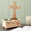Juvale Wooden Cross Table Centerpieces - Baptism Decorations & Baptism