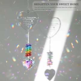 Retirement Gifts for Women, Crystal Suncatcher Gift for Retirement, Happy Retirement Decoration, Gifts for Retired Friend Coworker Nurse Teacher