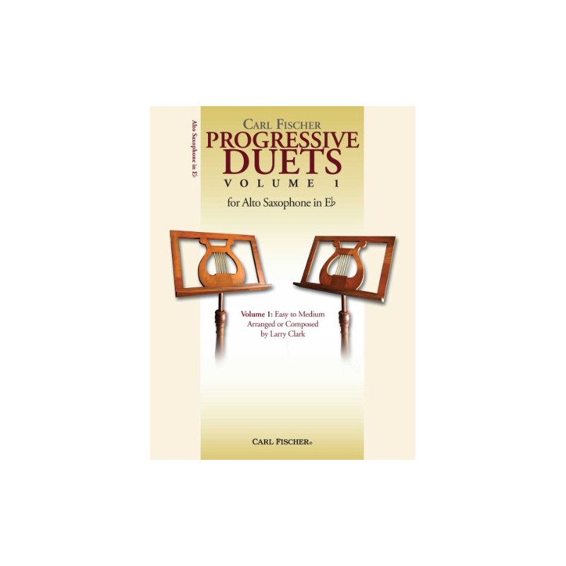 Carl Fischer Progressive Duets Volume 1 for Alto Saxophone in