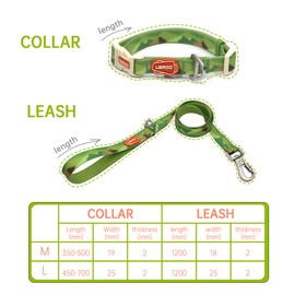 LaRoo Dog Collar Waterproof, Tensile Strength Adjustable Soft Comfort Durable PVC Coated Colourful Nylon Fabric Dog Collar with Stainless Steel D-Ring for Puppies Small Medium Large Dogs (L, Yellow)