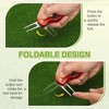 PATIKIL Golf Divot Repair Tool, 4 Pack Foldable Metal Golf