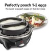 Hamilton Beach 3-in-1 Electric Egg Cooker for Hard Boiled Eggs,