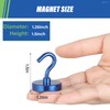 Neosmuk Magnetic Hooks Heavy Duty,Strong Magnet with Hook for Fridge,