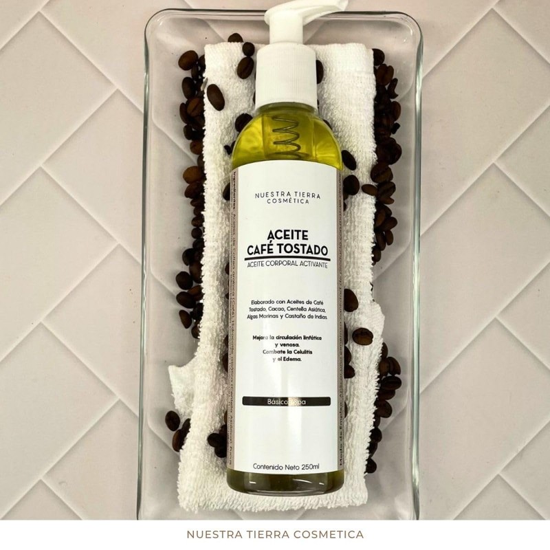 Aceite Corporal Café Tostado Cacao Y Centella 250ml Spa