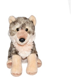 Wild Republic Wolf Plush, Stuffed Animal, Plush Toy, Gifts for Kids, Cuddlekins, 8 Inches