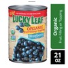 Lucky Leaf Organic Blueberry Pie Filling or Topping 21oz 4